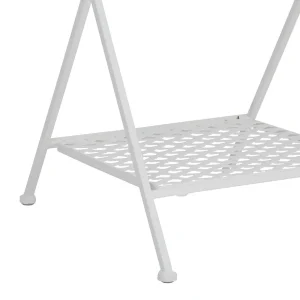 Comptoir De Famille Table D’appoint Pliante En Fer Blanc H67cm – Charmet 12