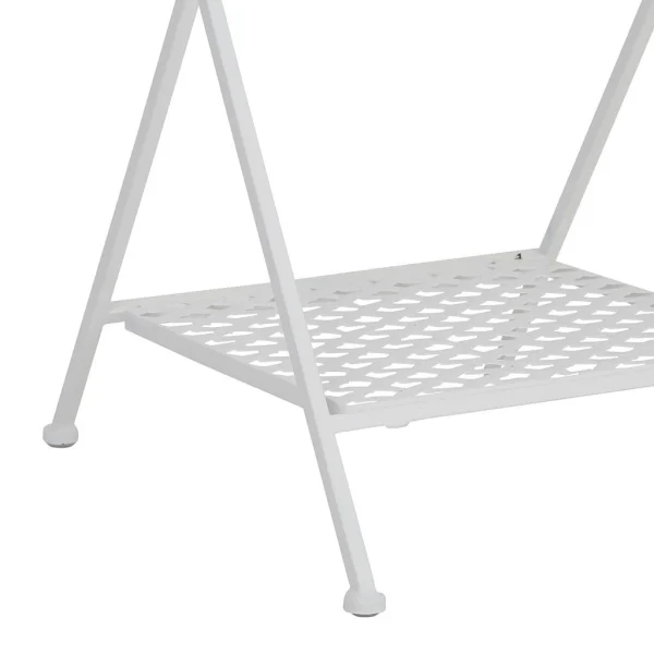 Comptoir De Famille Table D’appoint Pliante En Fer Blanc H67cm – Charmet 5