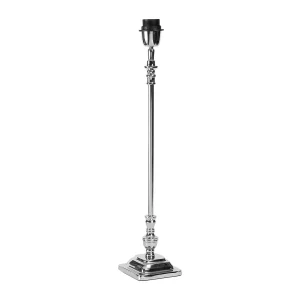 Côté Table Pied De Lampe Attaleia Gris Et Argent En Aluminium 7