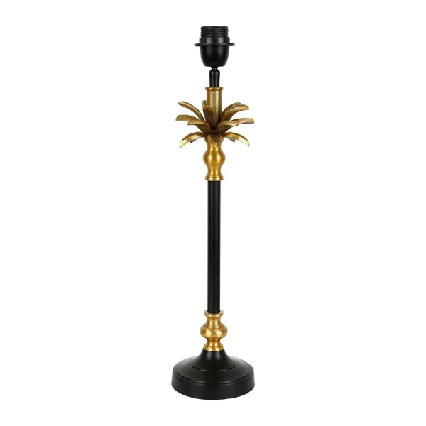 Côté Table Pied De Lampe En Fer H52cm Noir Et Bronze – Labech 1