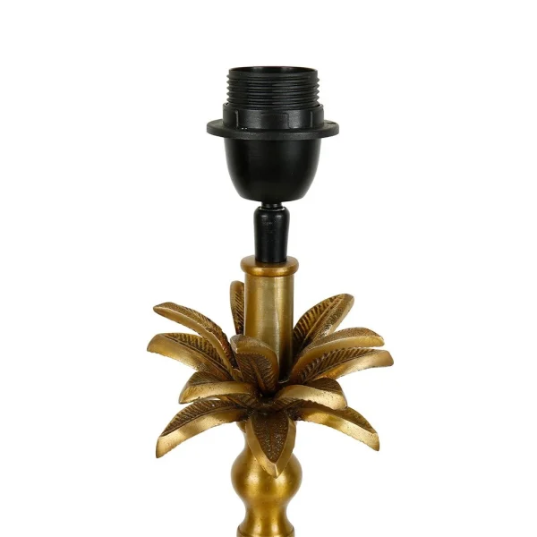 Côté Table Pied De Lampe En Fer H52cm Noir Et Bronze – Labech 3