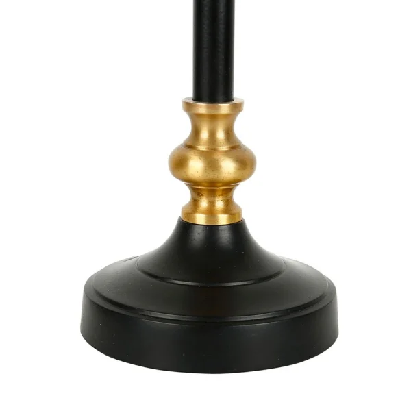 Côté Table Pied De Lampe En Fer H52cm Noir Et Bronze – Labech 4