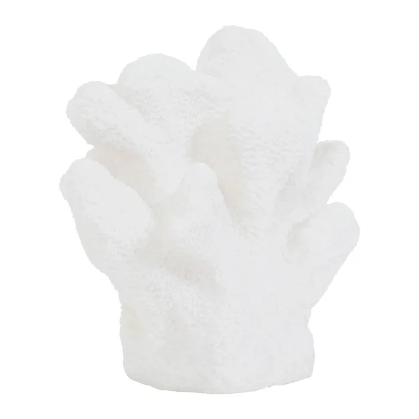 Côté Table Lampe Led Exterieur En Résine Et Sable Blanc – Egee Corail 3