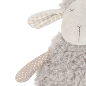 Jardin D’Ulysse Deco Brebis Shaggy Gris 18x8xh20cm Polyester Et Coton 8