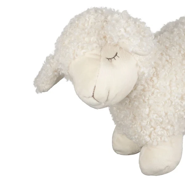 Jardin D’Ulysse Deco Agneau Shaggy Blanc 30x12xh20cm Polyester 4