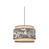 Corep Suspension En Coton Et Raphia D38cm Naturel Et Noir – Milo 17