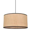 Corep Suspension En Raphia D38cm Naturel – Cylindre 17