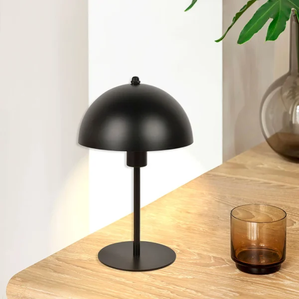 Corep Lampe Icone En Metal H30cm Noir 5