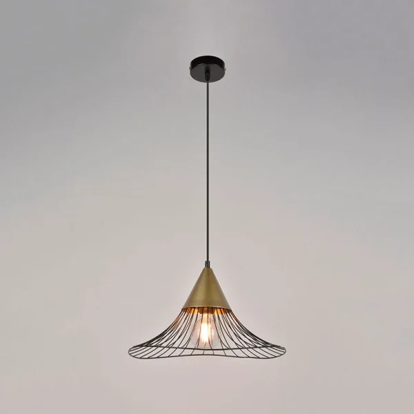 Corep Suspension En Métal D40cm Noir Mat – Lizzie 3