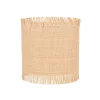 Corep Abat-jour Cylindre En Raphia Naturel D20cm 8