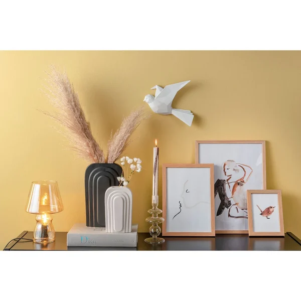 Pt’ Lampe A Poser Classic Glass Ambre – E14 Max 40w 4