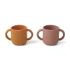Liewood Gobelet En Silicone Gene Chat Rose Fonce 7