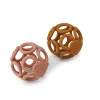 Liewood Set De 2 Boules De Dentition Jasmin Rose Fonce / Moutarde 7