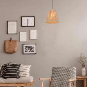 Corep Suspension En Raphia D30cm Naturel – Playa 10