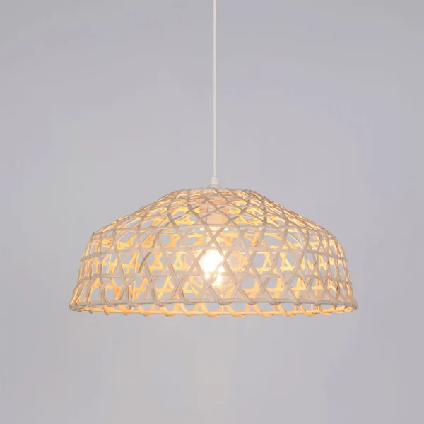 Corep Suspension En Métal Et Rotin D38cm Naturel – Bendor 3