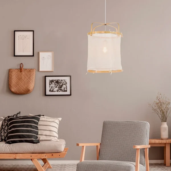 Corep Suspension En Bambou D35cm Naturel – Hikari 3