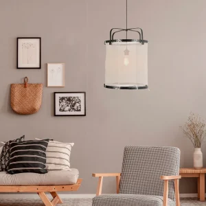 Corep Suspension En Bambou D35cm Noir – Hikari 10