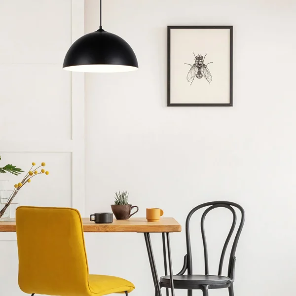 Corep Suspension En Métal D30cm Noir – Icone 4