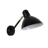 Corep Applique En Métal Et Laiton H19cm Noir Mat – Marcel 23