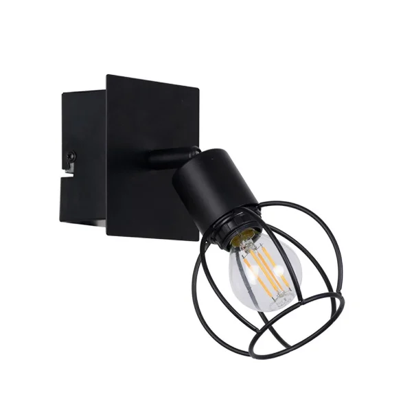 Corep Spot En Métal H18.5cm Noir – Owen 1