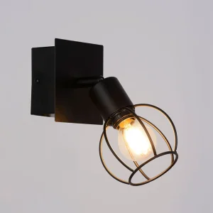 Corep Spot En Métal H18.5cm Noir – Owen 8