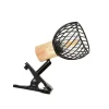 Corep Spot à Pince En Métal H12.5cm Noir – Kento 17