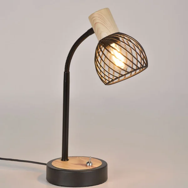 Corep Lampe En Métal H33cm Noir – Kento 3
