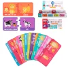 Home Déco Factory Carte Apprends Les Animaux X30 5