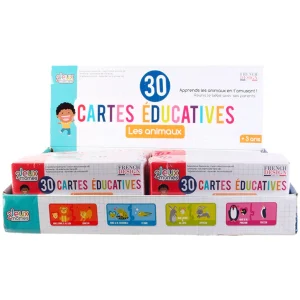 Home Déco Factory Carte Apprends Les Animaux X30 10