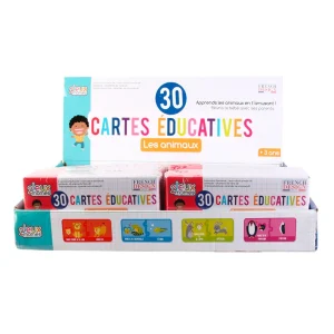 Home Déco Factory Carte Apprends Les Animaux X30 12