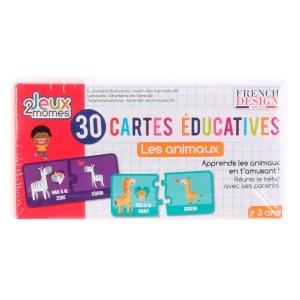 Home Déco Factory Carte Apprends Les Animaux X30 14