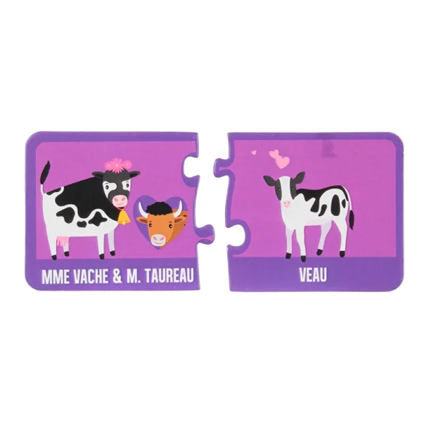 Home Déco Factory Carte Apprends Les Animaux X30 7