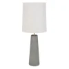 Market Set Lampe En Céramique Et Tissu H101cm Gris – Cosiness 20