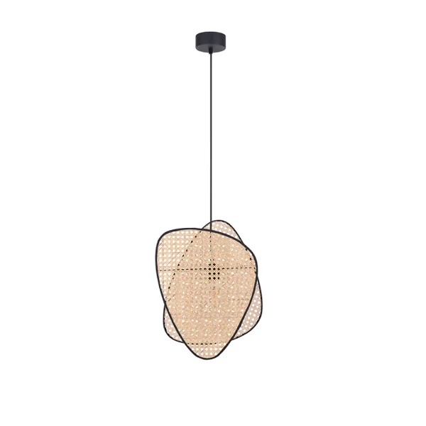 Market Set Suspension En Cannage Et Métal D33cm Naturl – Screen 1