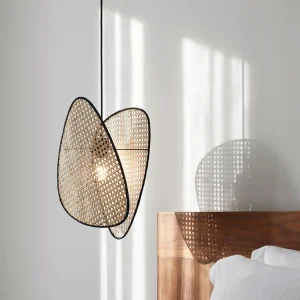 Market Set Suspension En Cannage Et Métal D33cm Naturl – Screen 16