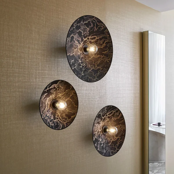 Market Set Applique Gatsby En Tissu Et Métal D40cm Kumo Noir – Gatsby 7