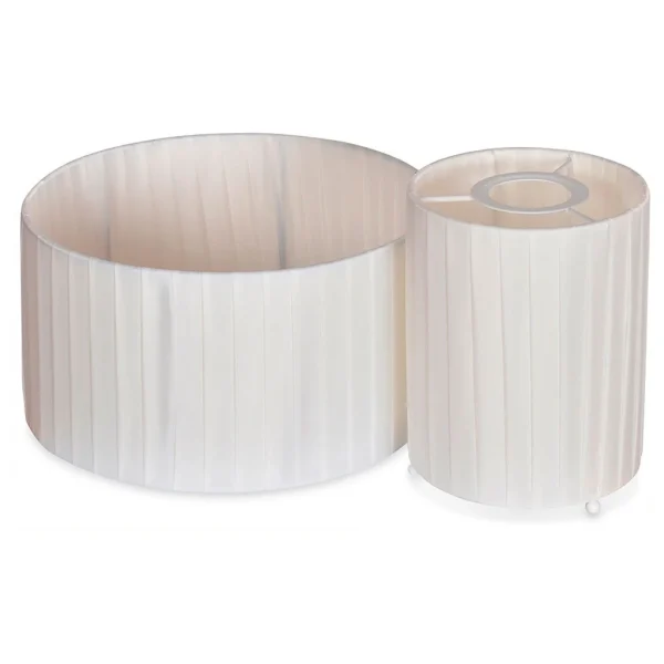 Opjet Lampe Pm Plisse H28cm Blanc – Saturne 4