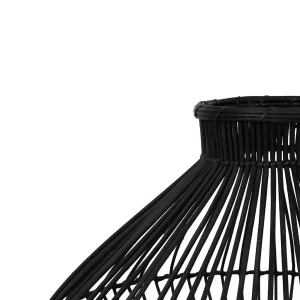 SEMA DESIGN Lampe En Fer Et Rotin D40cm Noir – Brasil 8