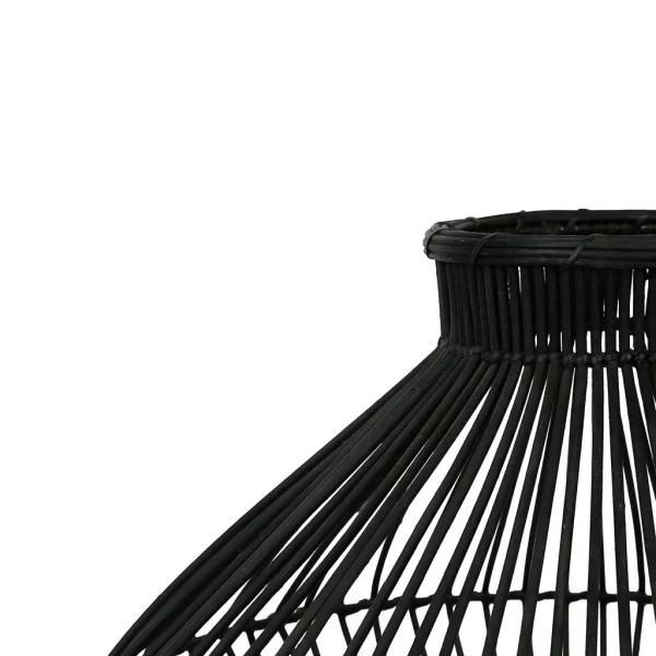 SEMA DESIGN Lampe En Fer Et Rotin D40cm Noir – Brasil 3