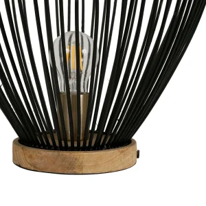 SEMA DESIGN Lampe En Rotin H50cm Noir – Brasil 9