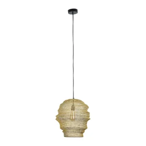 SEMA DESIGN Suspension En Fer H42cm Doré – Kalipso 8