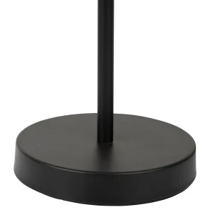 SEMA DESIGN Lampe En Fer Et Bambou H47.5cm Noir Et Doré – Filen 9