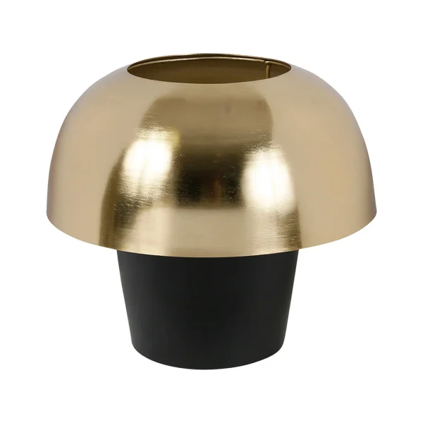 SEMA DESIGN Lampe D’ambiance Champart Doré Et Noir D29Xh26Cm 1