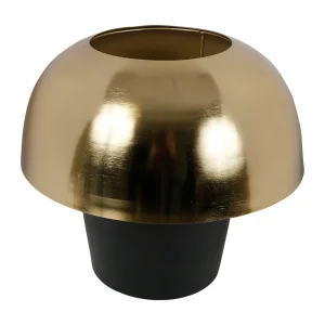 SEMA DESIGN Lampe D’ambiance Champart Doré Et Noir D29Xh26Cm 10