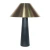 SEMA DESIGN Lampe Ambiance Champart Doré Et Noir H40cm 8