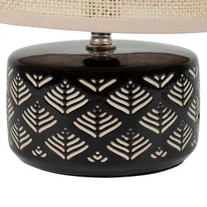 SEMA DESIGN Lampe Graphique Noir D12cm 9