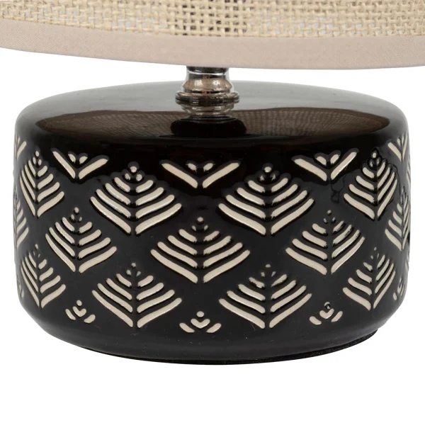 SEMA DESIGN Lampe Graphique Noir D12cm 4