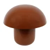 SEMA DESIGN Lampe Champignon Fer H25cm Ambiance Brun Foncé – Champart 5