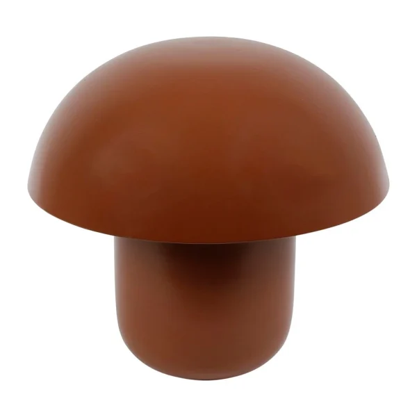 SEMA DESIGN Lampe Champignon Fer H25cm Ambiance Brun Foncé – Champart 1