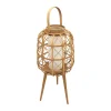 SEMA DESIGN Lampe Lanterne Sur Pied Naturelle H87cm – Element 13